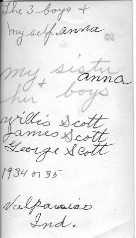 Anna Scotts and 3 boys pix back