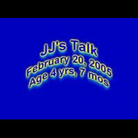 Jason's 3rd Talk - February 20, 2005