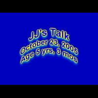 Jason's 5th Talk - October 23, 2005